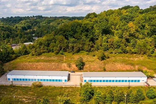 Self Storage in Pittsburgh, PA, drone view