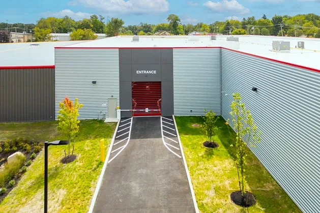 Drive up entrance