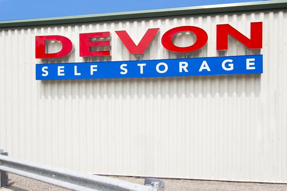 Devon Self Storage Sign at Self Storage in Pittsburgh, PA