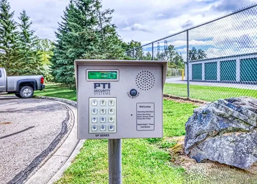 Keypad to gated storage Devon Self-Storage - Lake Orion
