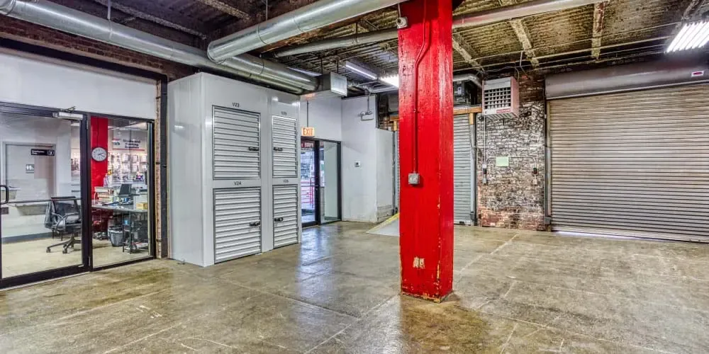 Loading bay entrance