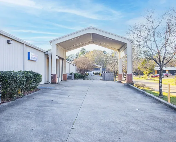 Drive up entrance