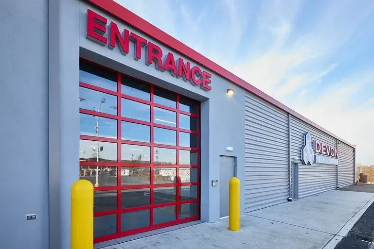 Entrance to Devon Self Storage - Allentown