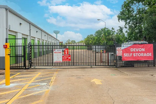 Gated entrance