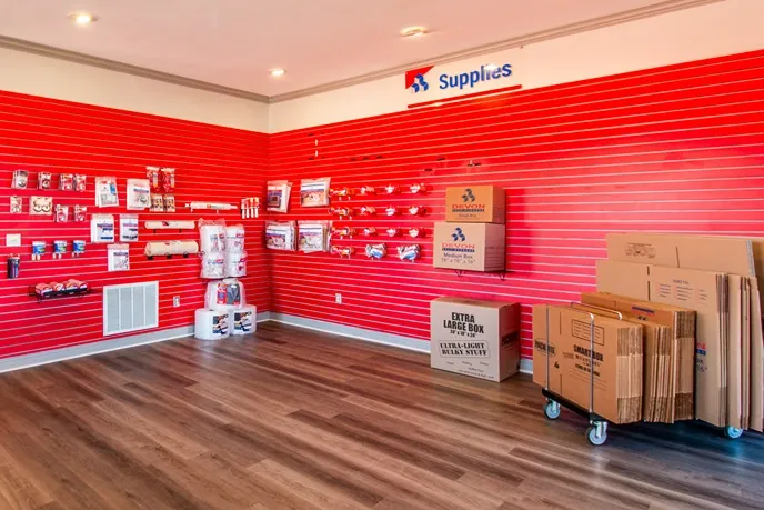 Packing, moving and storage supplies at Devon Self Storage - Fort Worth