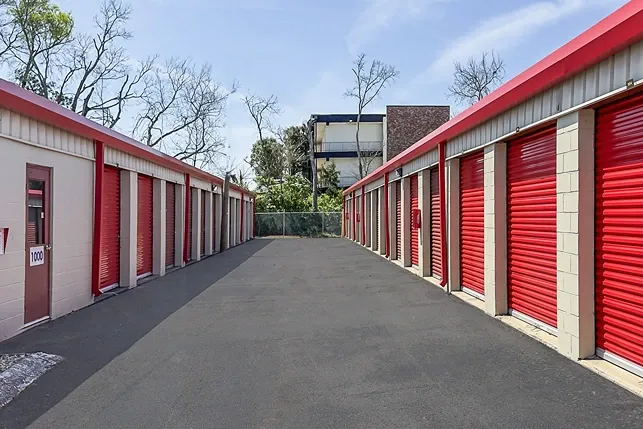 Drive up storage units in Hendersonville at Devon Self Storage - Main Street