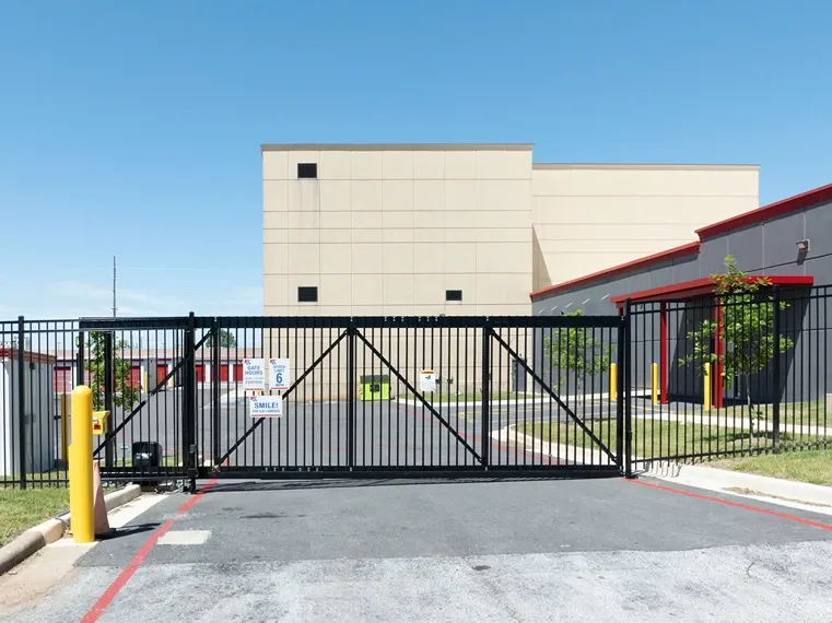 Gated entrance