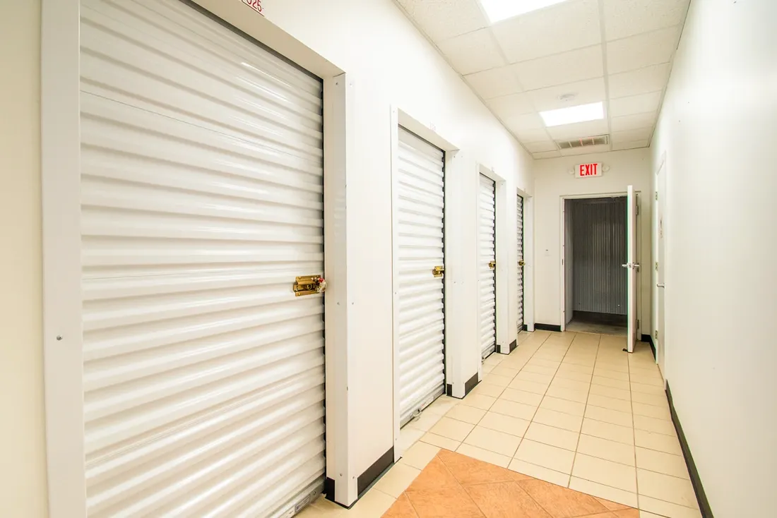 Interior Hallway image of Devon Self Storage Lynwood, IL