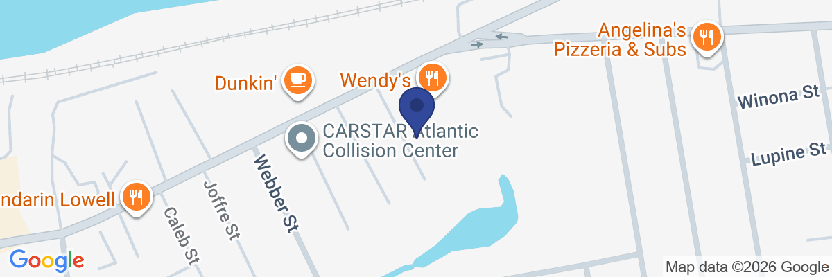 Map showing facility locations