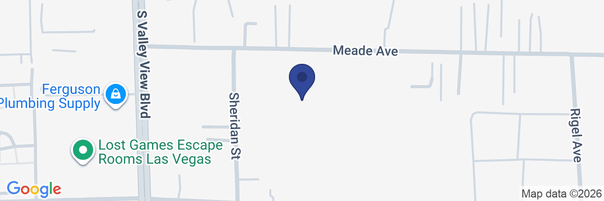 Map showing facility locations