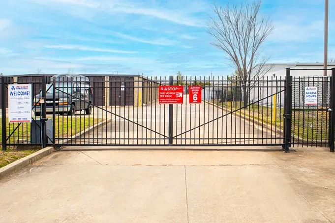Gated entrance