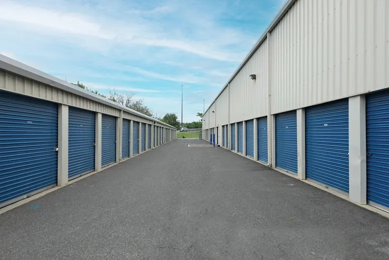 blue doors, drive up storage Devon Self Storage - Pennsauken