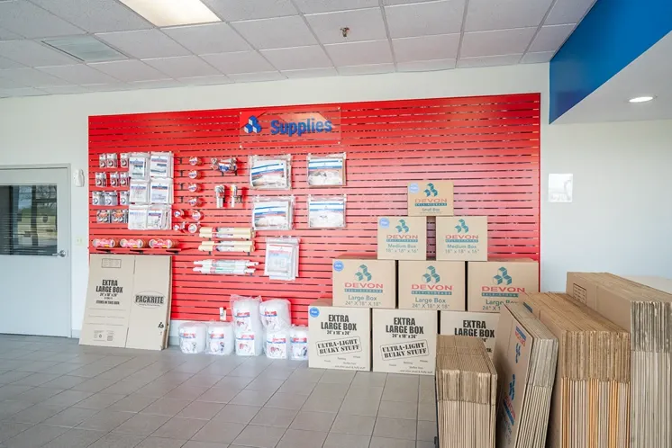 office of storage facility