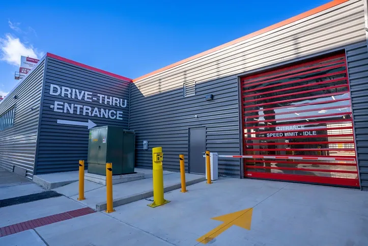 Drive Thru Entrance to Devon Self Storage Springfield, MA