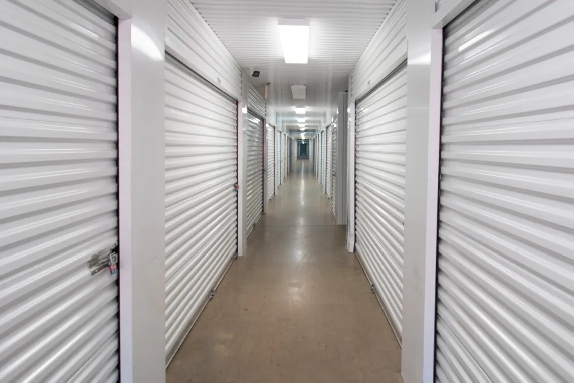 Clean, indoor storage units at Devon Self Storage - Fort Worth