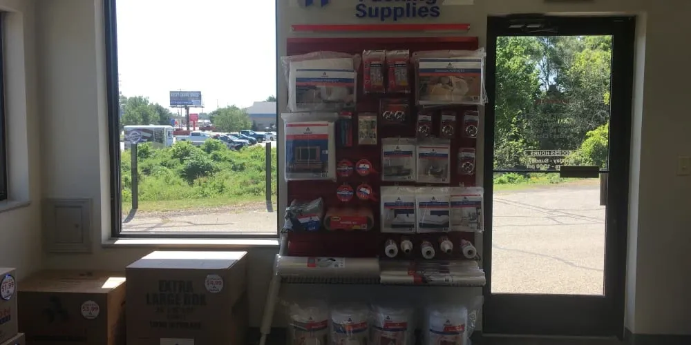 Packing supplies at Devon Self Storage in Wyoming, Michigan