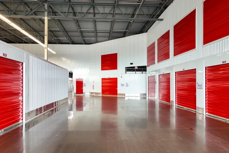 Interior image of Devon Self Storage units