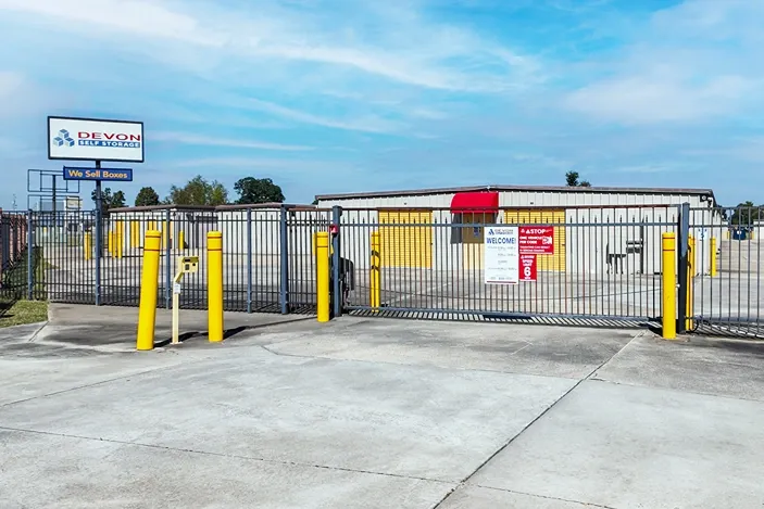 Gated entrance