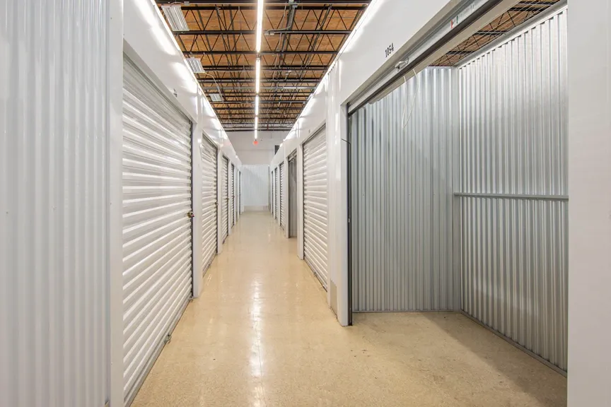 inside storage units in St. Petersburg, FL