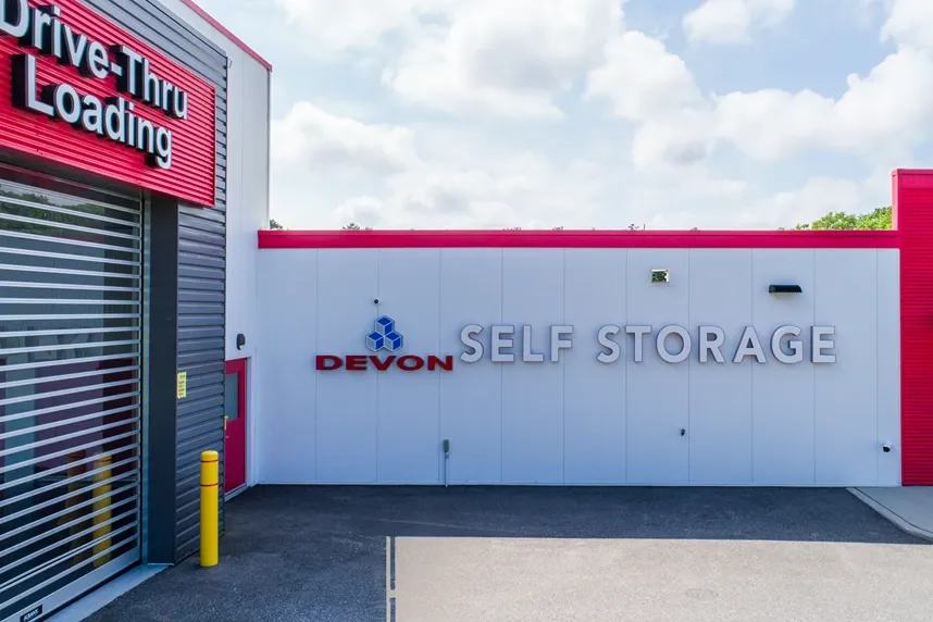 drive thru, loading dock at Devon Self Storage- Yaphank