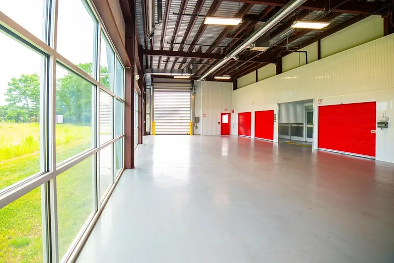 Devon Self Storage- Yaphank drive thru, wide lanes, large storage units