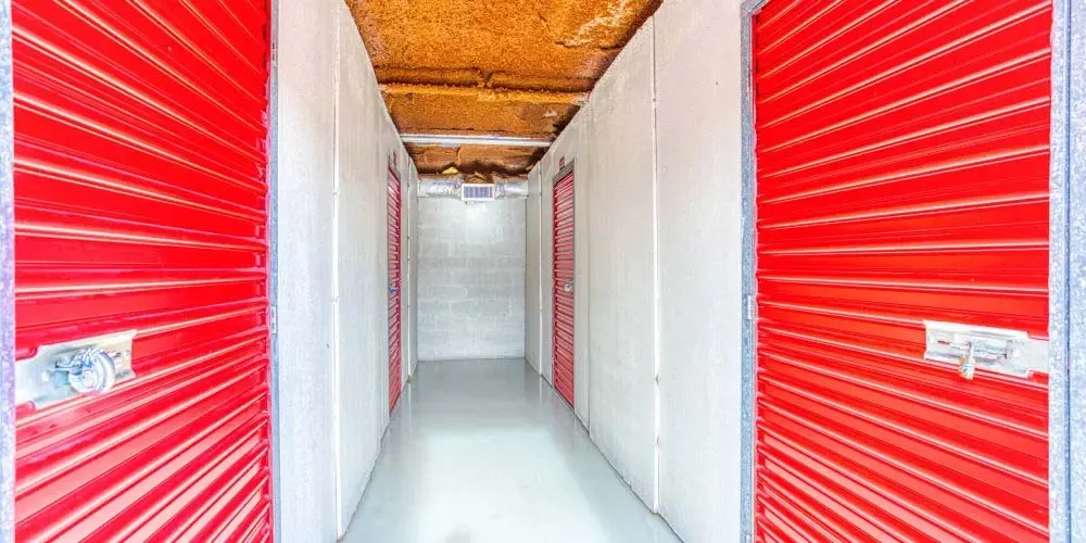 Climate-controlled storage at Devon Self Storage in Memphis, Tennessee