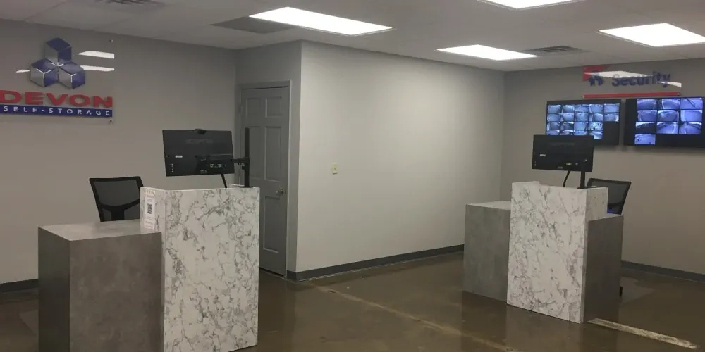 Office at Devon Self Storage in Wyoming, Michigan