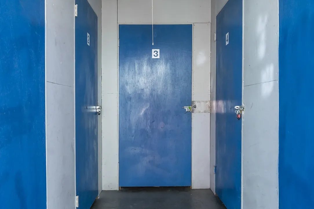 Interior self storage units