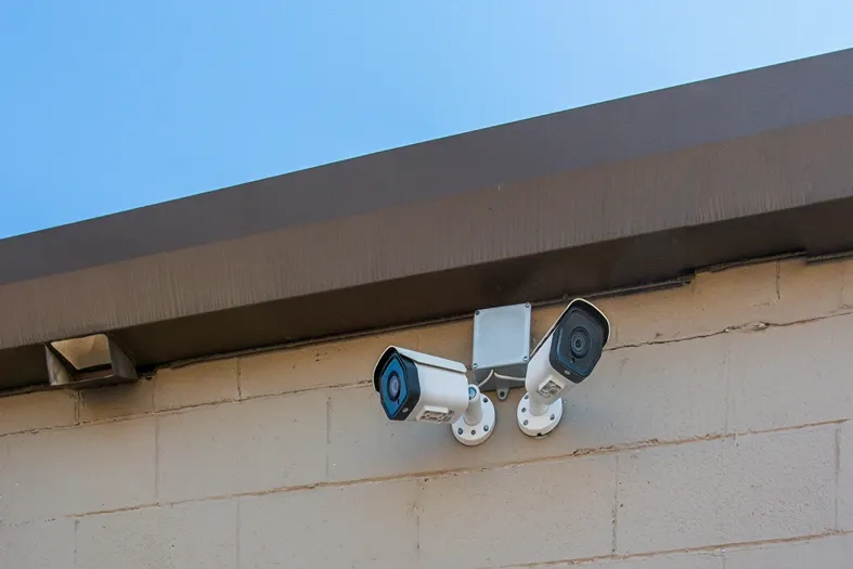 Exterior image of Devon Self Storage security camera Richardson