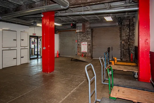 Loading bay entrance