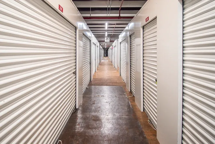 Interior units at Devon Self Storage, Devon - Buchanan Ave
