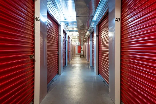Interior image of Devon Self Storage units in Ocean City, MD, on Ocean Gateway
