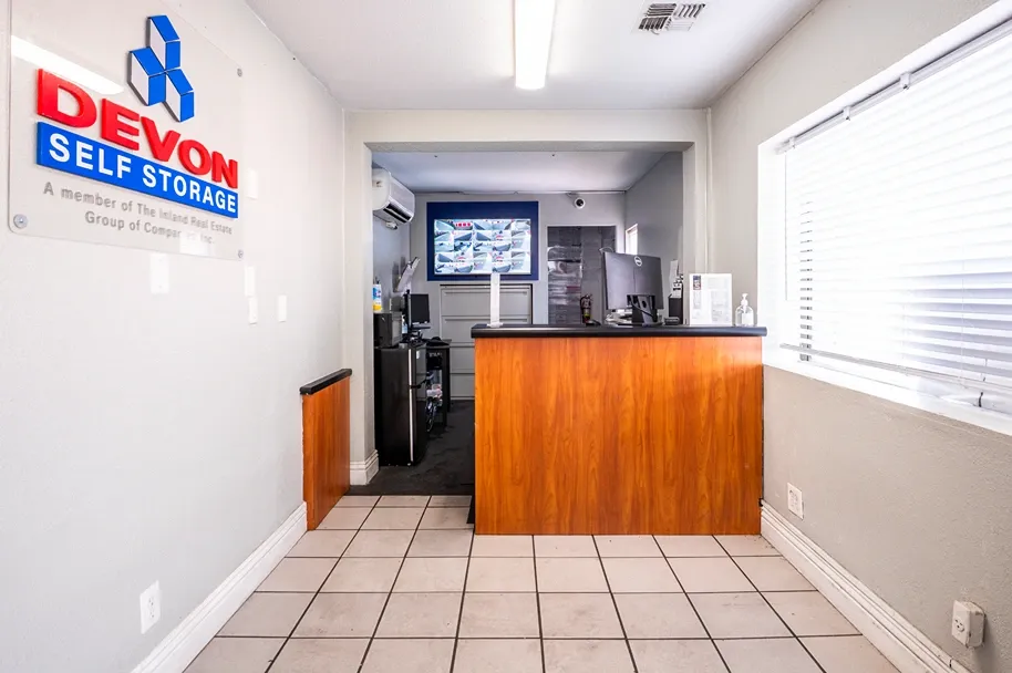 Devon Self Storage South Nellis Blvd office.