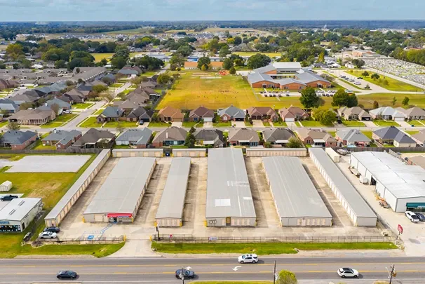 drone storage of facility