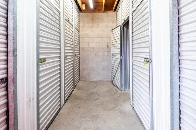 Devon Self Storage Unit hallway.