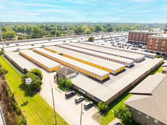 drone storage of facility