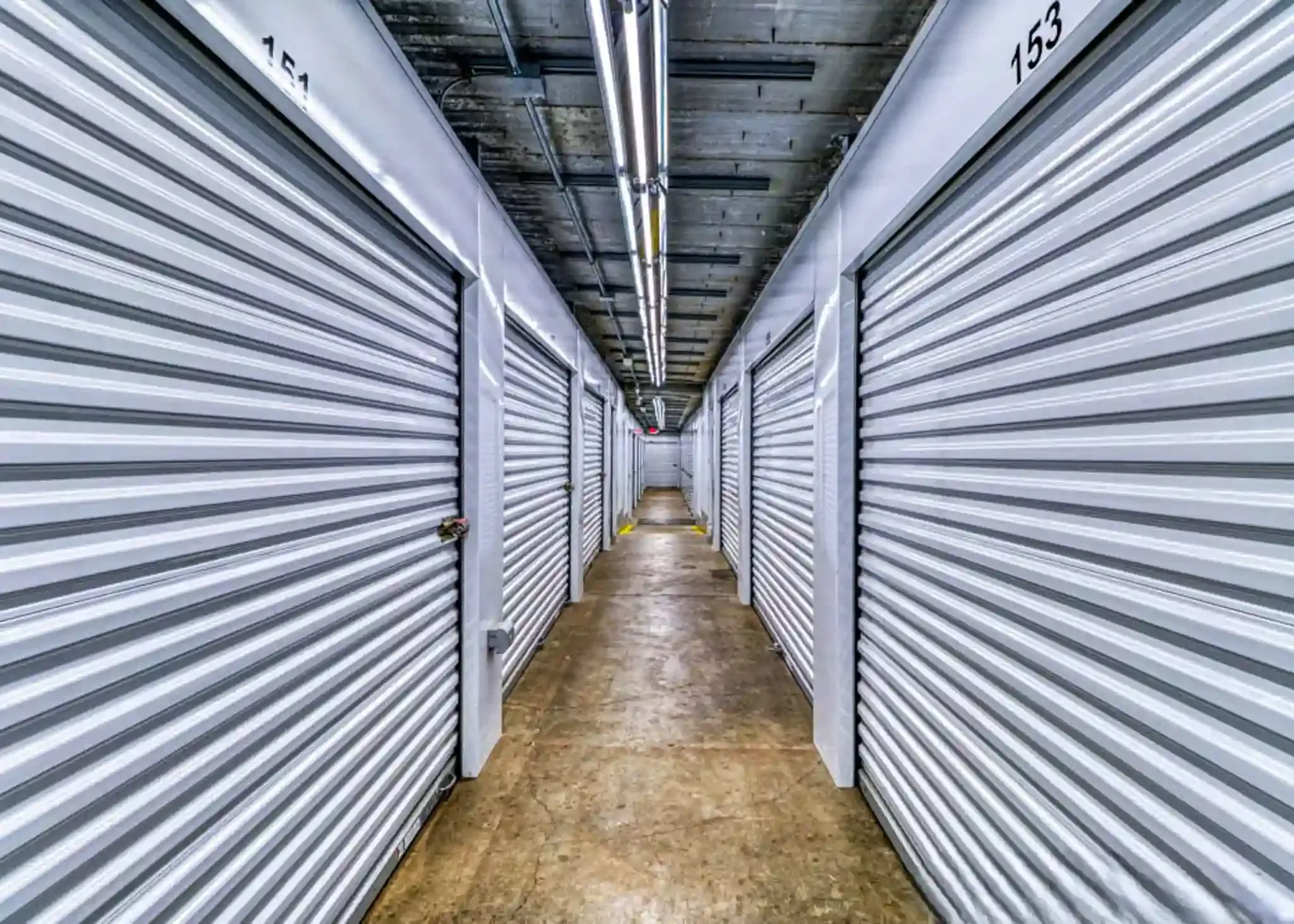Indoor storage units in Ann Arbor, MI, at Devon Self Storage Jackson Rd.