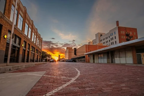 Street view of Lubbock TX