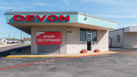 Storefront Self Storage Units in Fort Worth, TX, at 6465 E. Rosedale Street