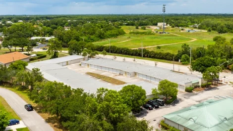 Aerial view of Devon Self Storage Unit FL