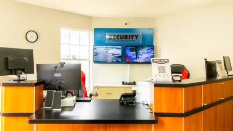 Interior photo of Devon Self Storage Office
