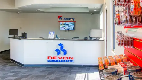 store front in Thousand Palms, CA Devon Self Storage Thousand Palms, CA