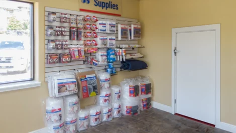 Wall storage units supplies for sale at Self Storage Units in Richmond, TX