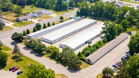 Exterior image of Devon Self Storage facility in South Grand Rapids