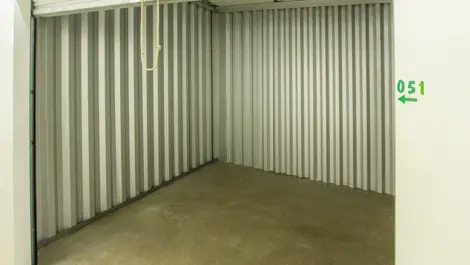 Inside storage unit, medium storage unit in Pittsburgh, PA, at Devon Self Storage - Camp Horne