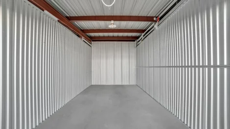 Inside of self storage unit in Las Vegas