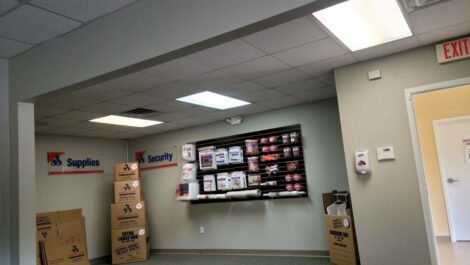 Packing supplies at Devon Self Storage in Spartanburg.