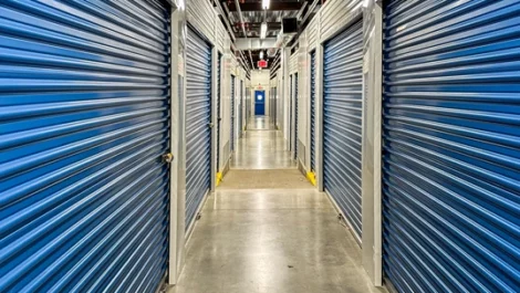 Devon Self Storage - Harrisburg hallway of storage units