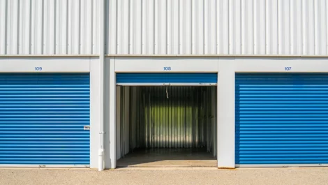 Self Storage in Pittsburgh, PA, open storage unit