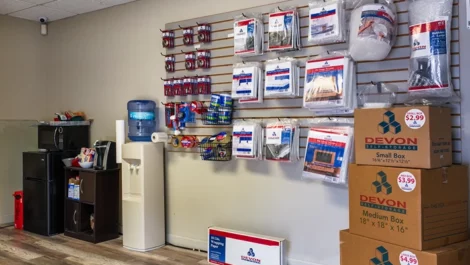 Storage Units in Murfreesboro, TN, storage supplies available